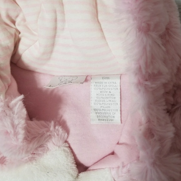 Koala Baby Infant Pink Warm Winter Bodysuit - Picture 5 of 7